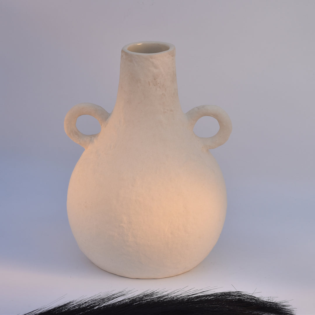 Antique Rustic Texture Ceramic Vase for Home Decor | SHILPWARE